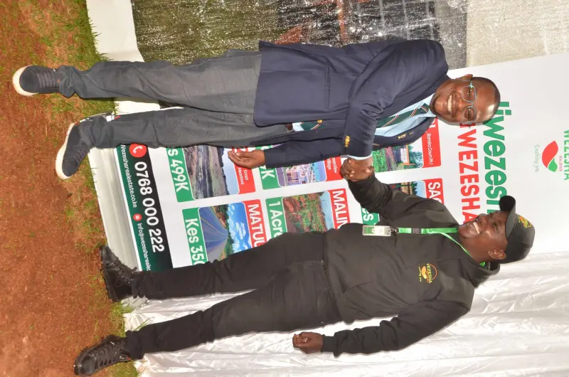 Wezesha team at a branded event