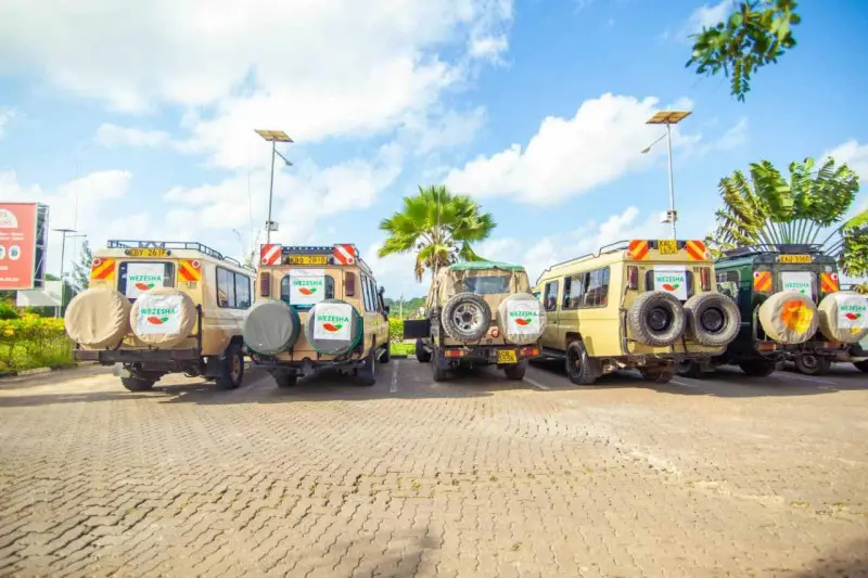 Site visit tour vans in Malindi